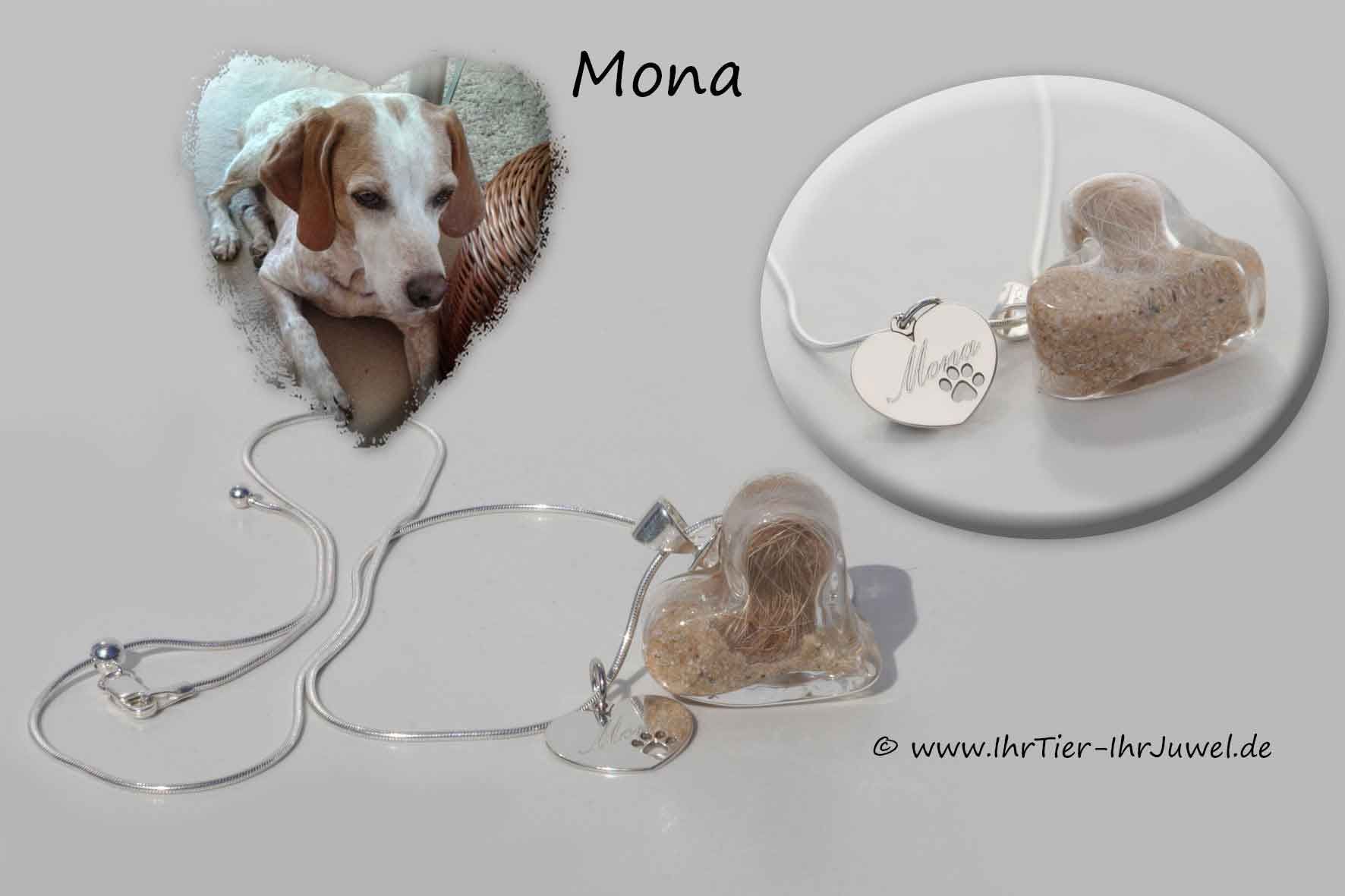 Erinnerungsschmuck Glasherz Hundehaar Asche Ascheschmuck Pfotenschmuck Gravurschmuck