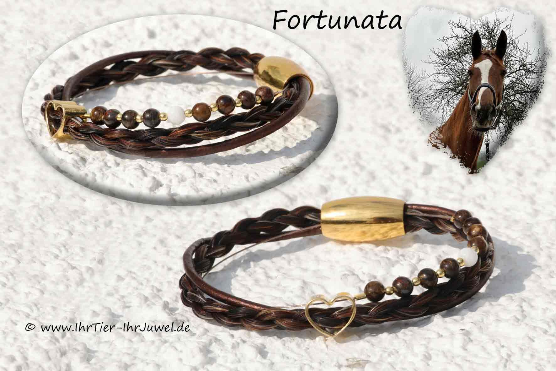 Erinnerung an geliebtes Pferd Schweifhaar Armband