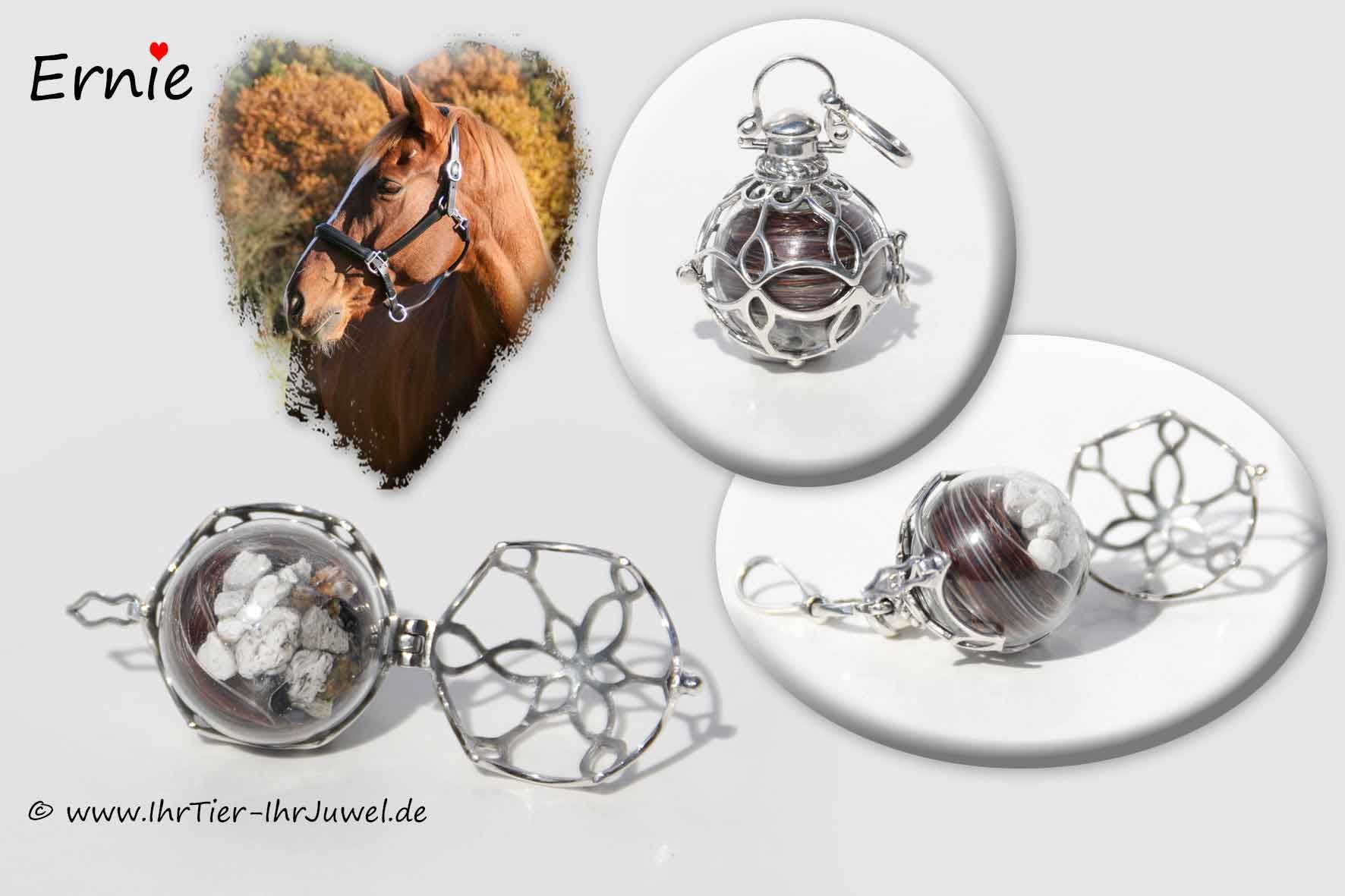 Erinnerungsschmuck Armband mit Tierasche Gedenkschmuck Ascheschmuck