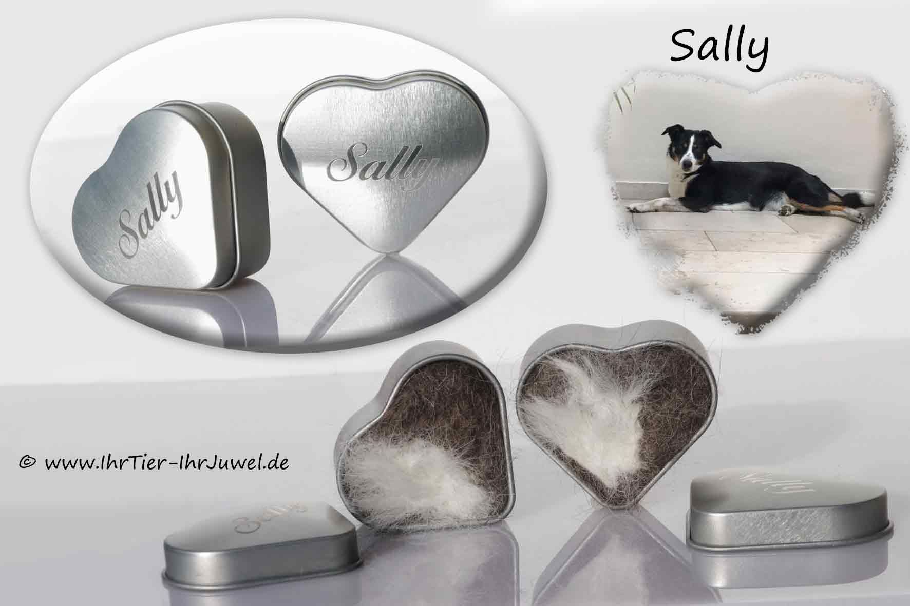 Erinnerung an verstorbenes Tier Fellherzen Fellandenken