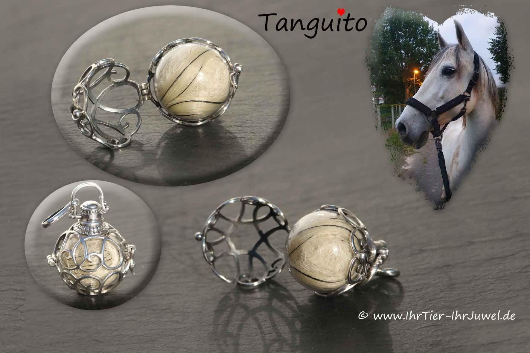 Erinnerungsschmuck Pferd Fellandenken Pferdehaarschmuck Engelsrufer Tiere