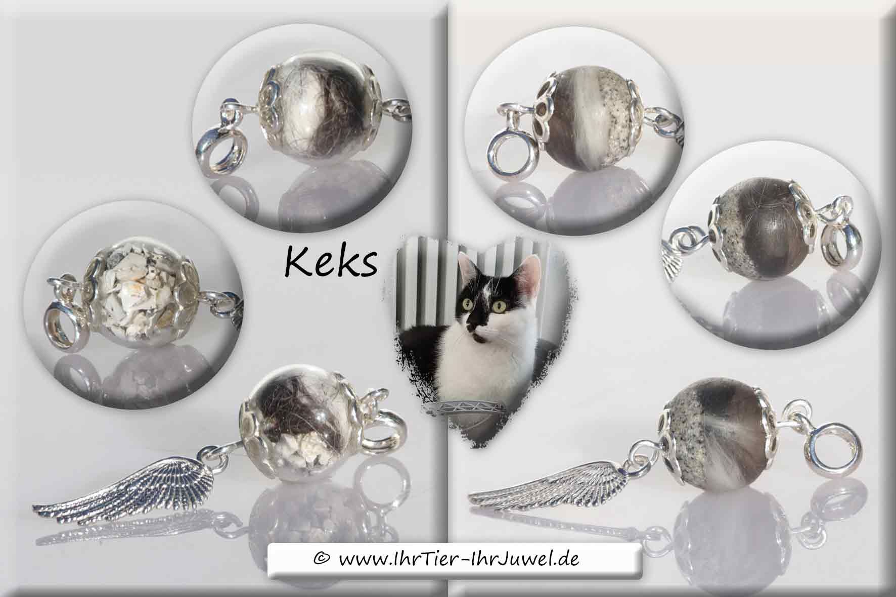 Erinnerungsschmuck Schmuck mit Asche geliebte Katze