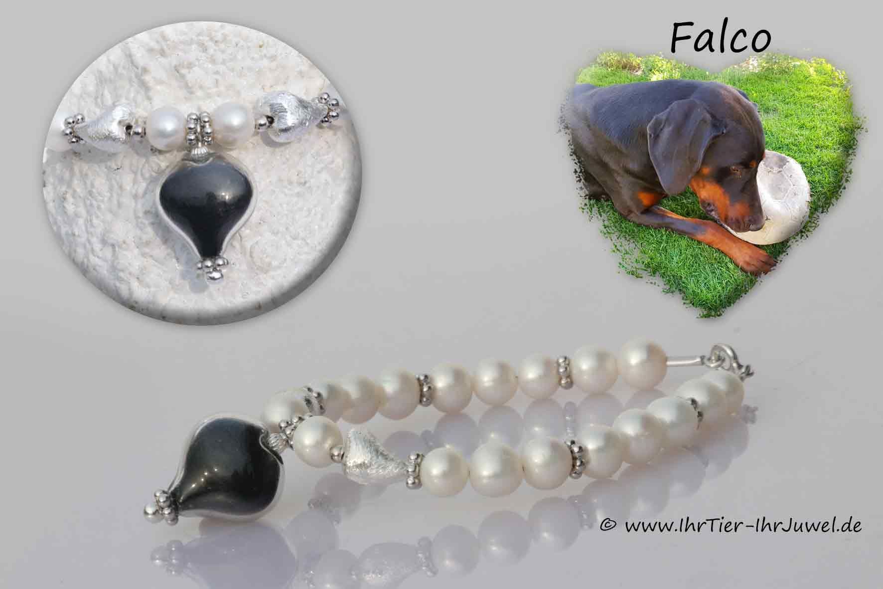 Erinnerungsschmuck verstorbener Hund Fellandenken Felljuwelen Tierhaarschmuck