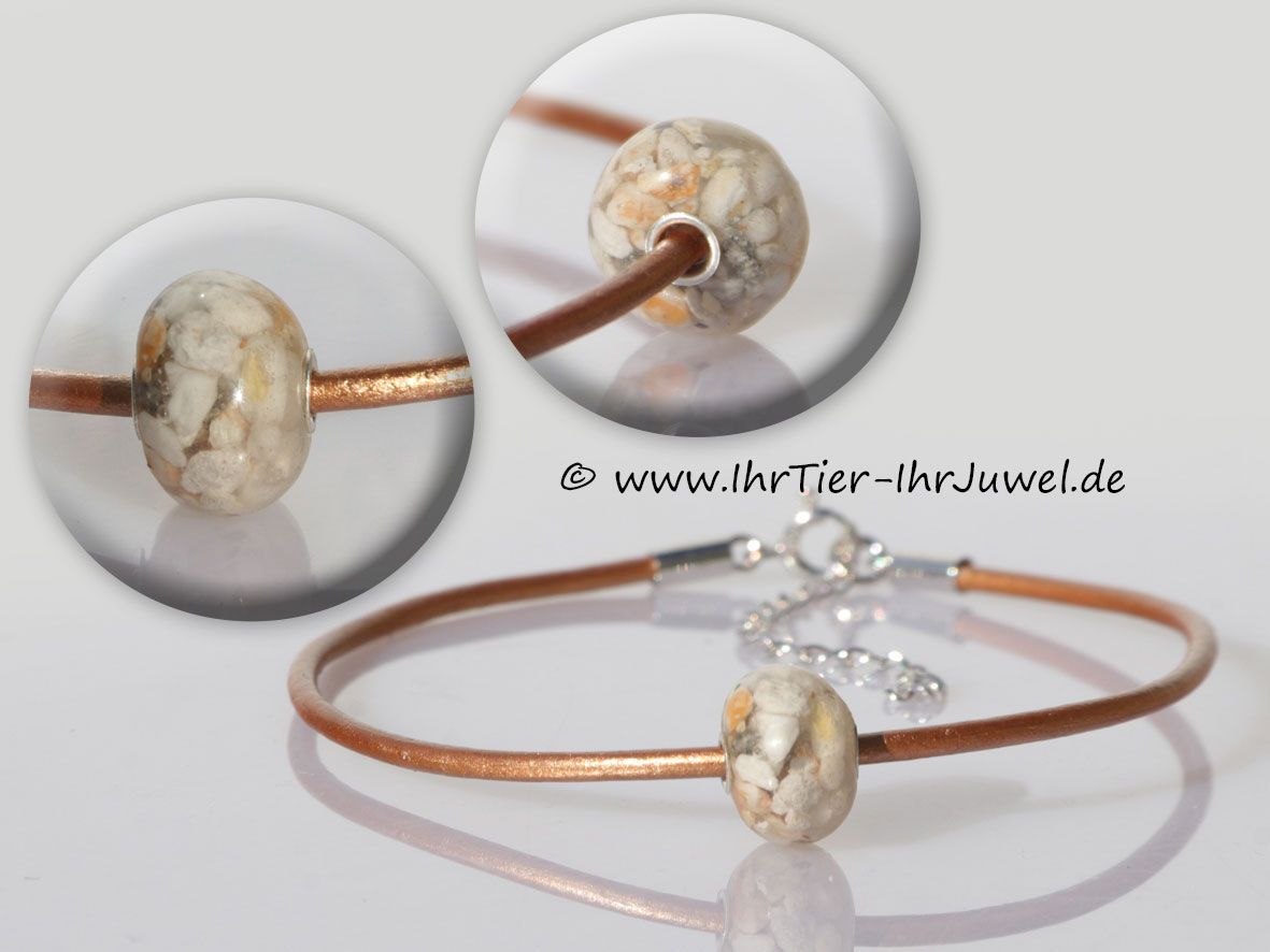 Tierhaarschmuck Gießharzschmuck Tierhaare Ascheschmuck Ascheperlen