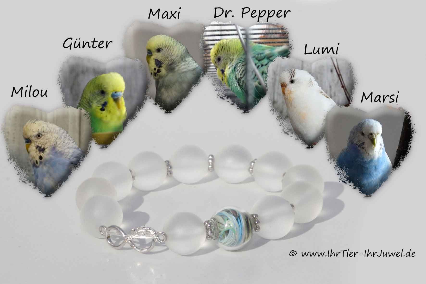 Hochzeitsschmuck Armband mit Vogelfedern Infinityschmuck