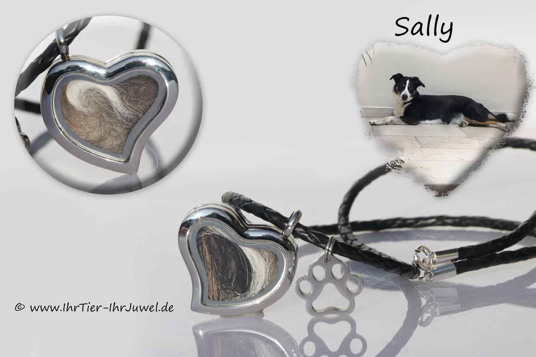 Schmuck Hundehaare Herzmedaillon Tierhaarschmuck Fellandenken