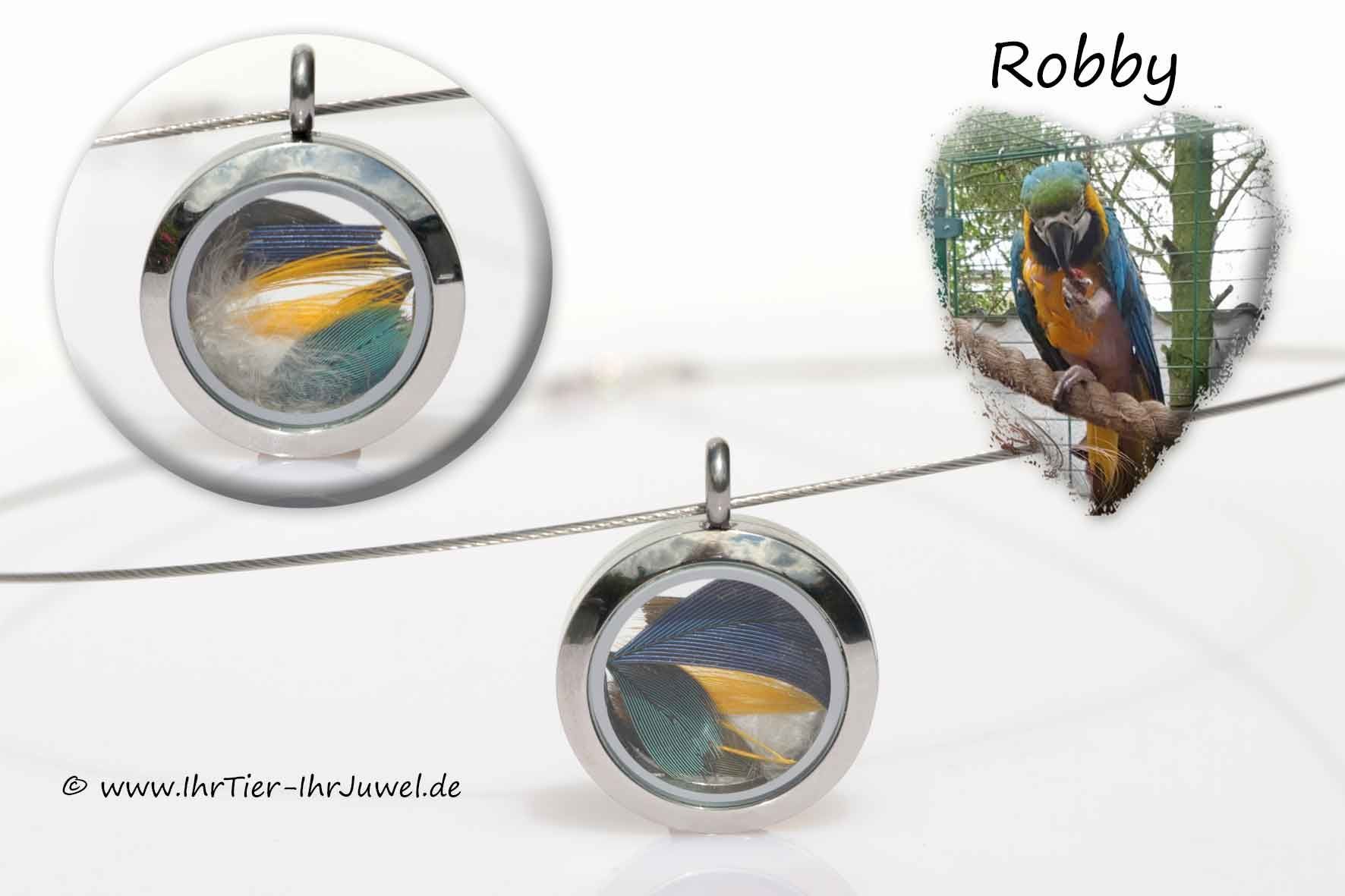 Schmuck aus Federn Schmuck Papagei Federnschmuck