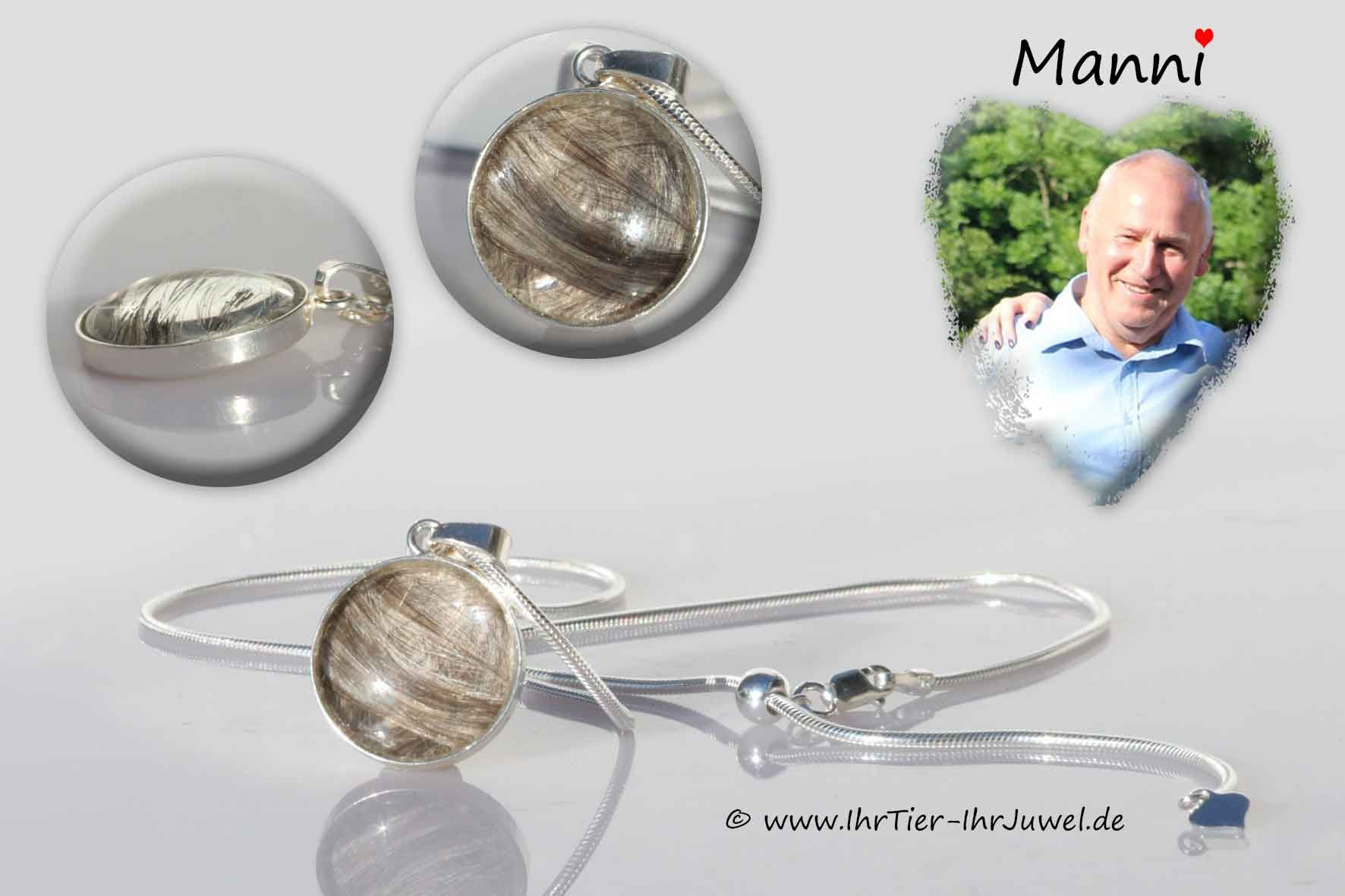 Schmuck aus Menschenhaaren Andenken an geliebte Menschen