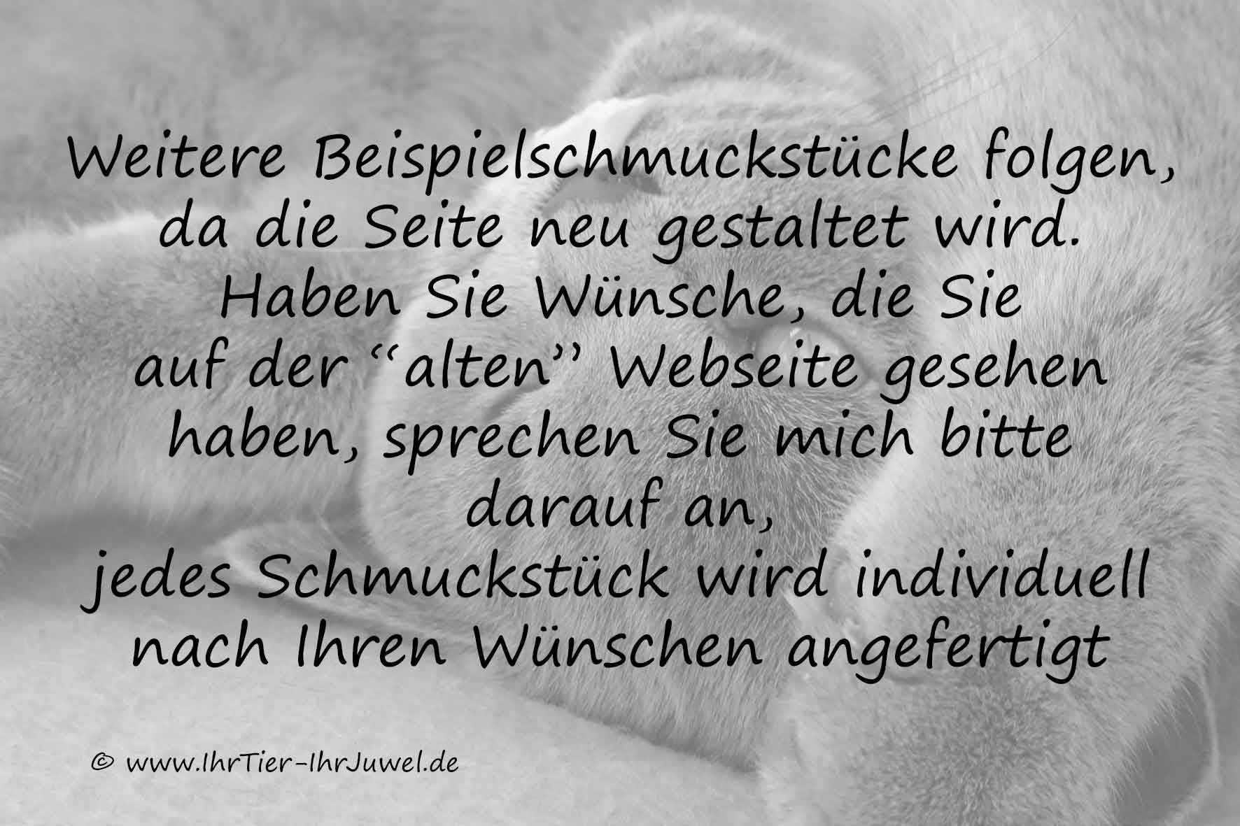 Schmuck aus Tierhaaren Schmuckstuecke aus Katzenhaar