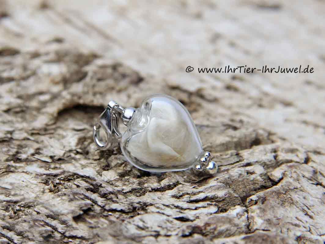 Schmuck mit Hundehaar Hundezähnchen Fellandenken Zähnchenschmuck