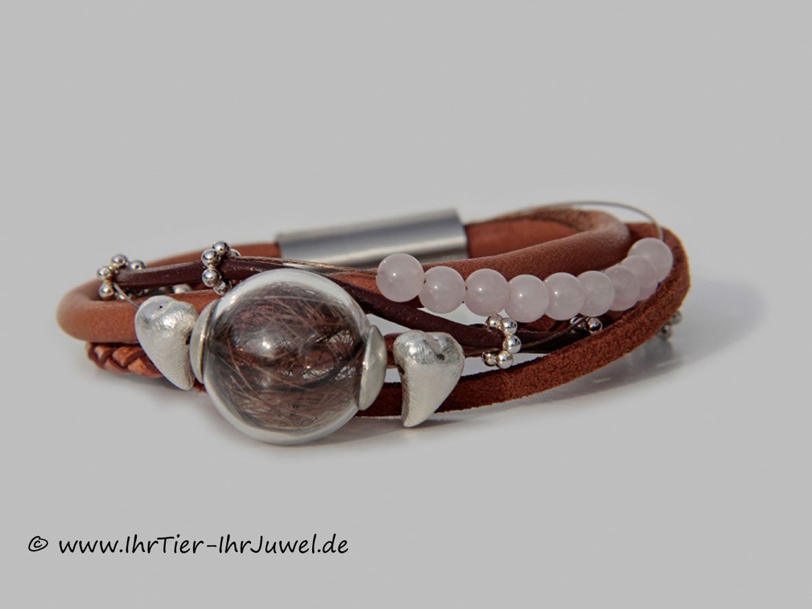 Schmuck mit Menschenhaaren Armband mit Menschenhaar