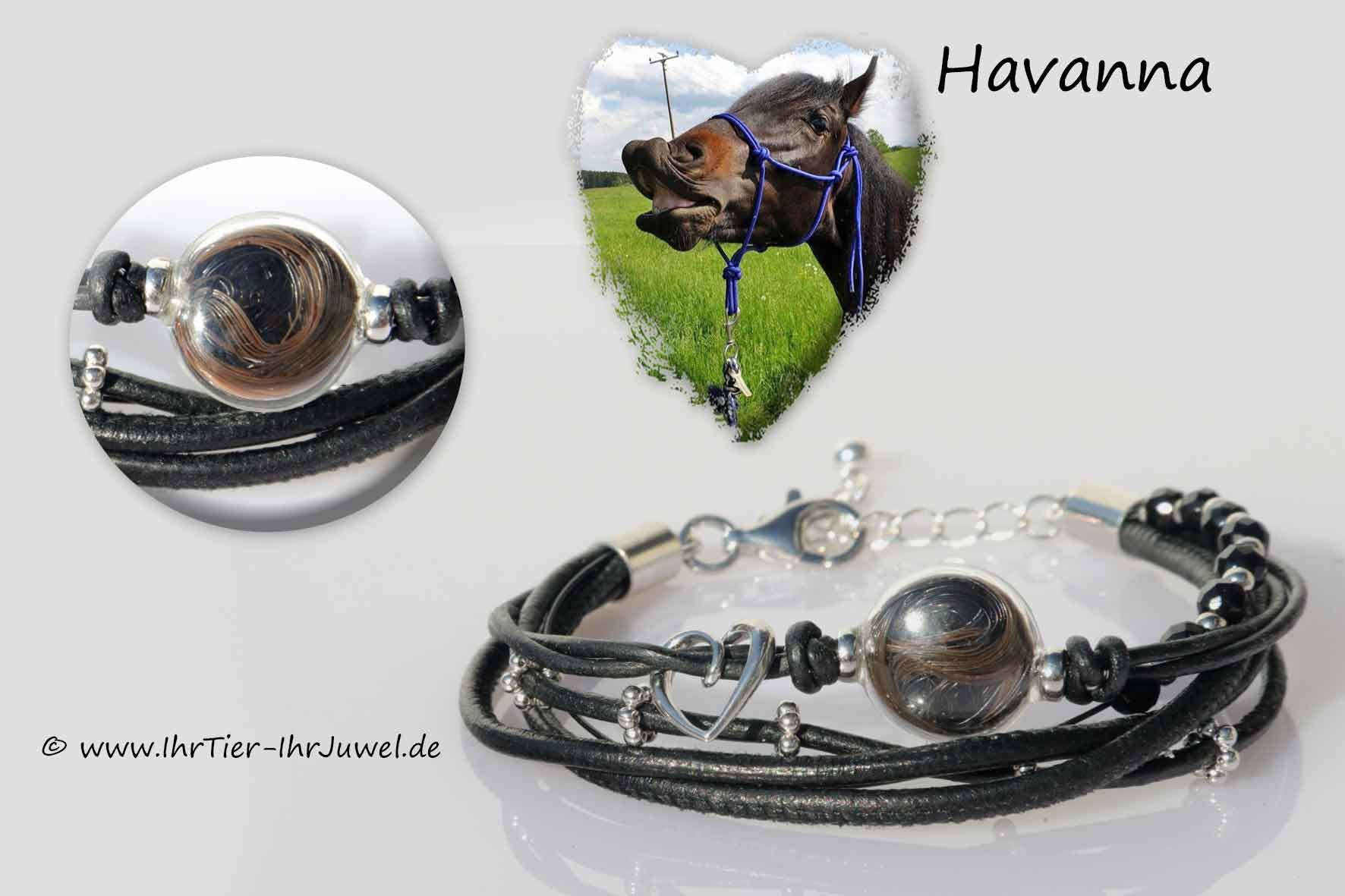 Schmuck mit Pferdehaar Armband Pferdehaare Pferdehaarschmuck