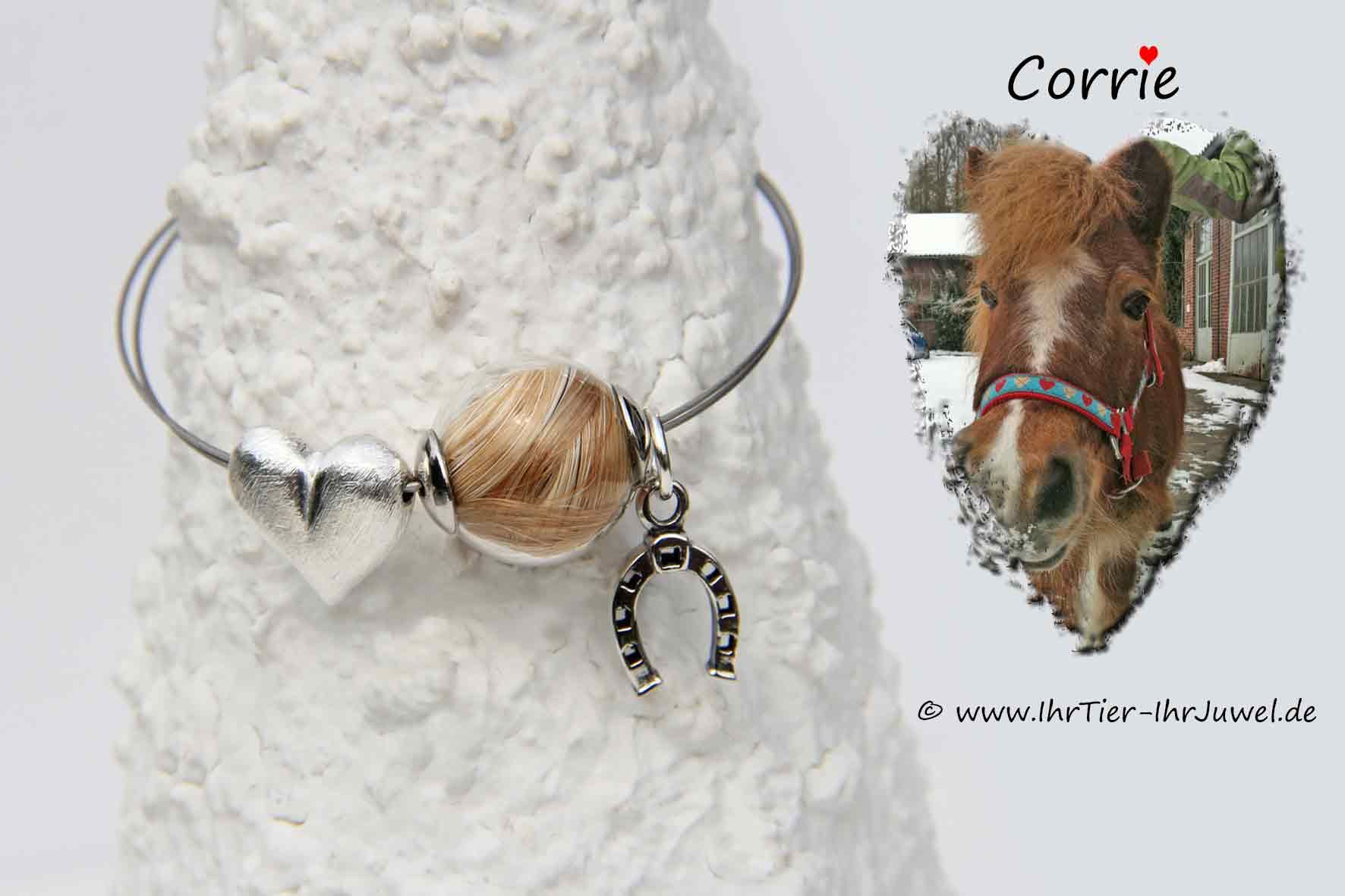 Schmuck mit Pferdehaaren Armband mit Mähnenhaar