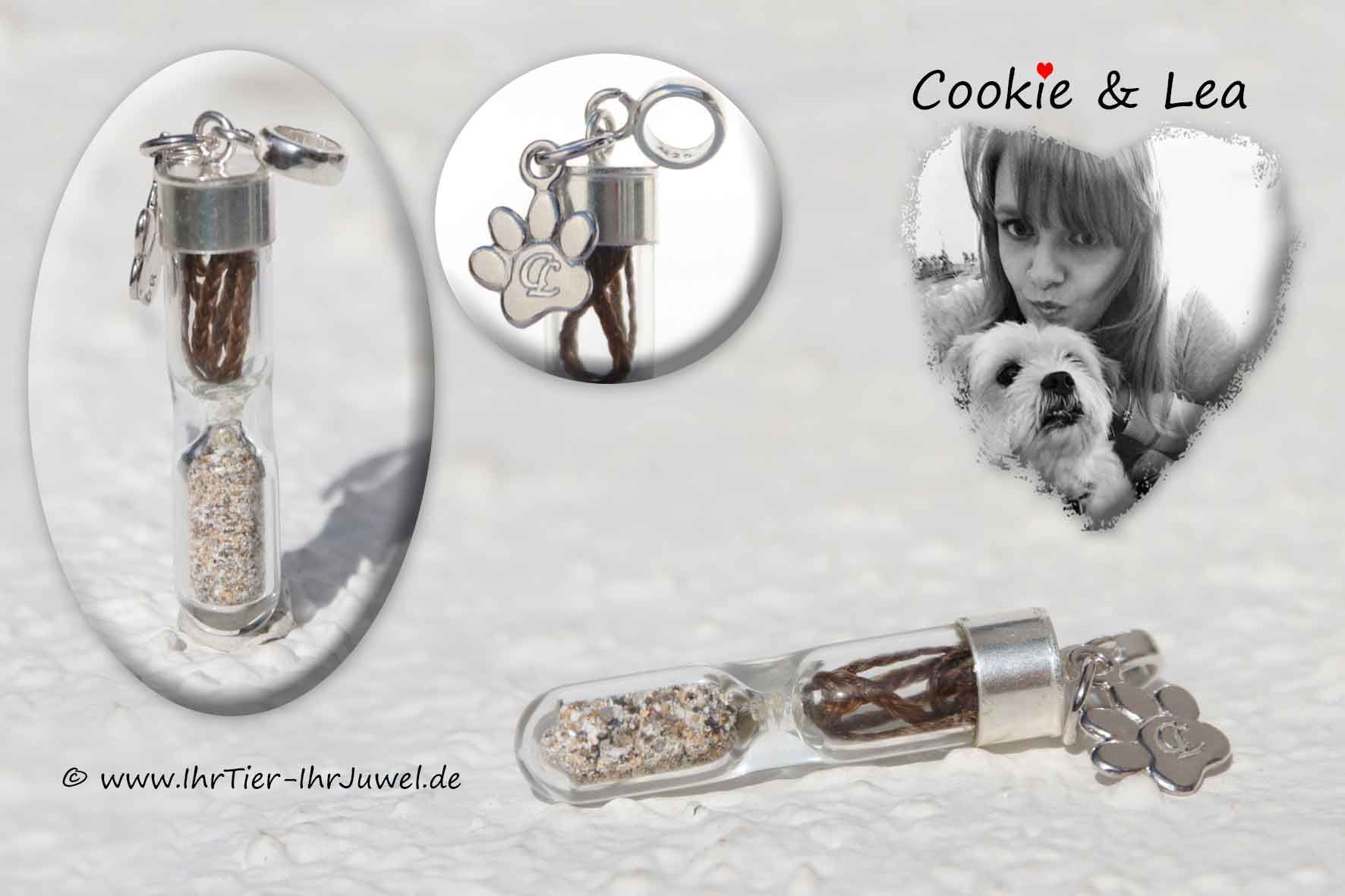 Schmuck mit Tierasche Schmuck mit Menschenhaaren