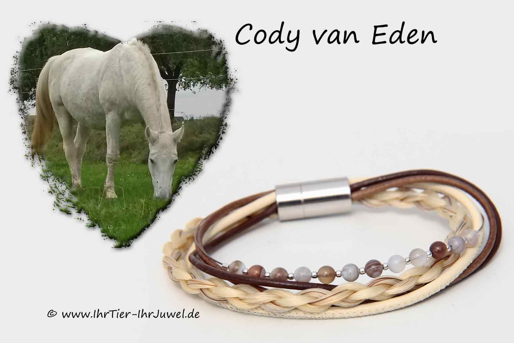 Schweifhaararmband Schmuck aus Pferdehaaren geliebtes Pferd