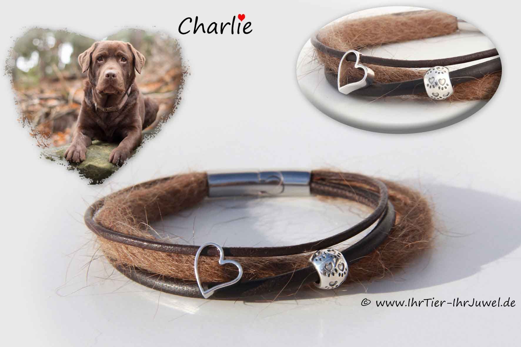 Erinnerungsschmuck Sanduhrglas mit Katzenhaaren Pfotenschmuck Gravurschmuck