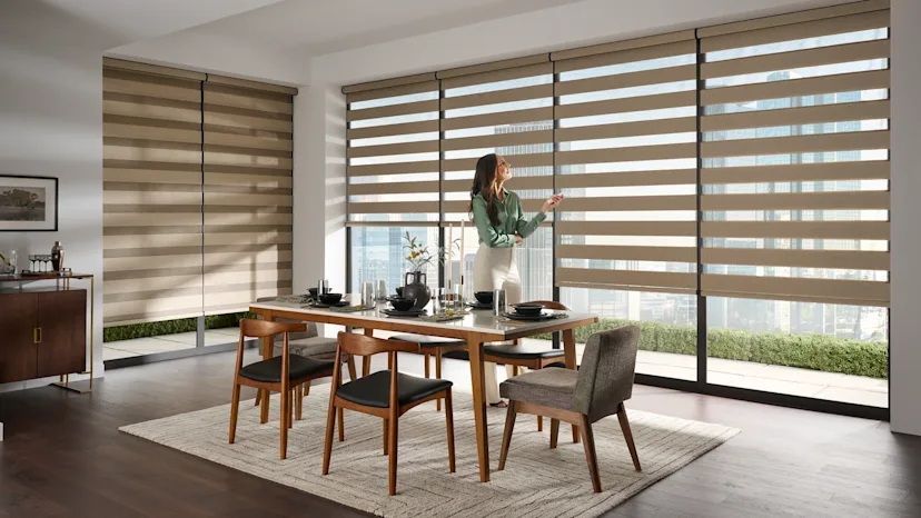 Alta custom banded shades