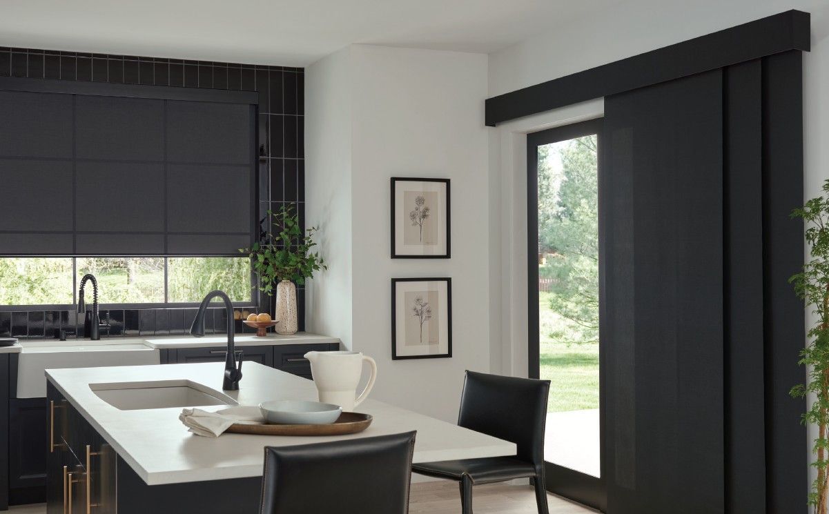 Alta panel track shades