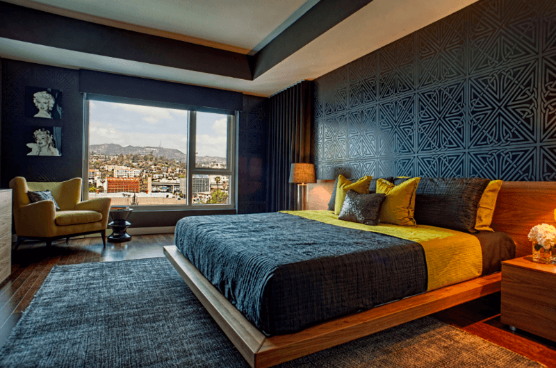 Custom Bedding Modern Bedroom