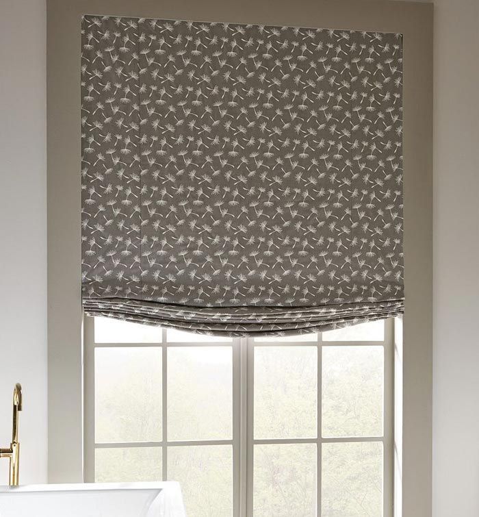 Custom Relaxed Soft Roman Shade