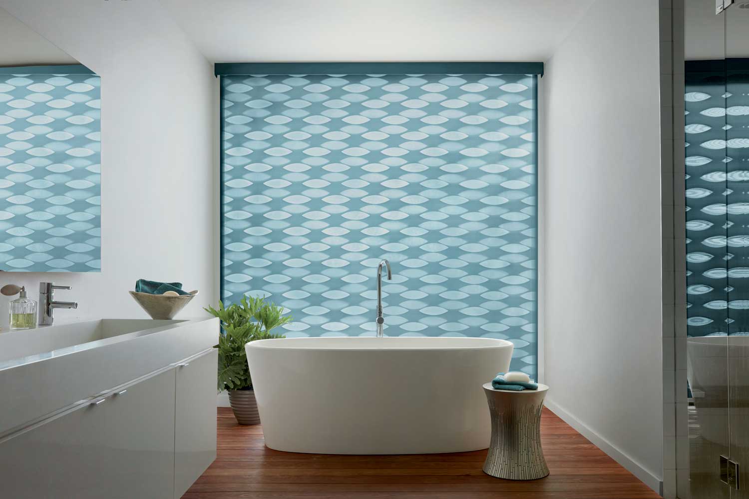 Bathroom Designer Banded Shades