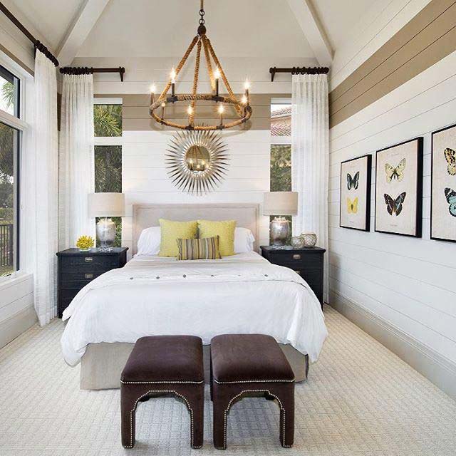 Custom bedroom bedding and drapery Laguna Beach