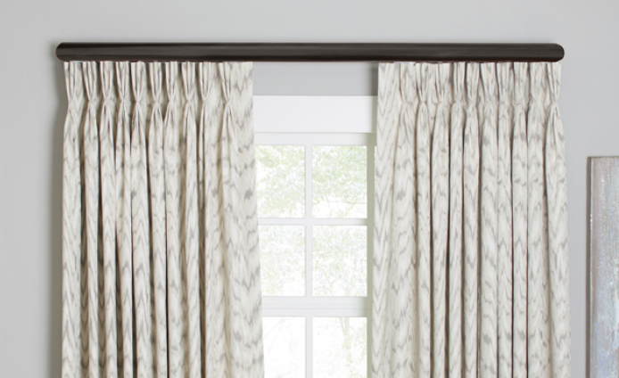 Lutron Motorized Pinch Pleat Curtain Track Irvine