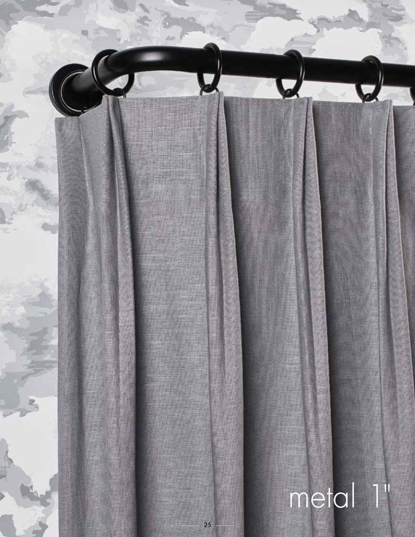 Drapery Hardware Trend Bent Track Euro Pleat Drapery Modern Gray Irvine