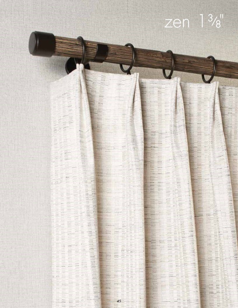 Drapery Hardware Trend Zen Euro Pleat Drapery Weave Contemporary in Costa Mesa