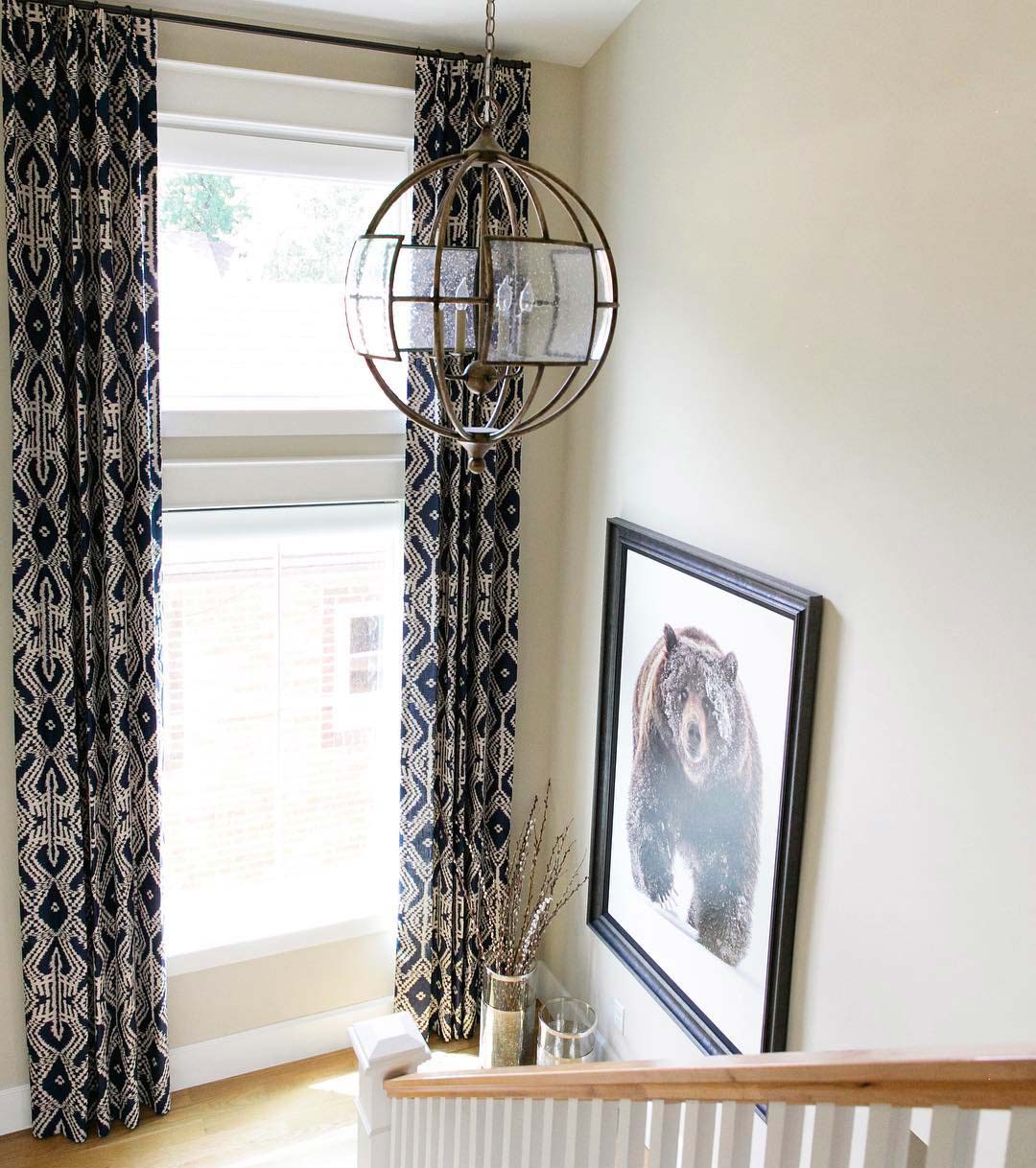 Tall window custom drapery in Mission Viejo