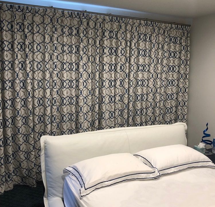 blackout curtains in bedroom