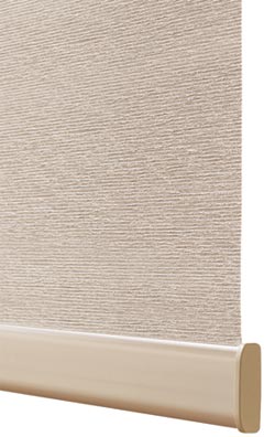 Hunter Douglas designer roller shades rectangular metal bottom rail