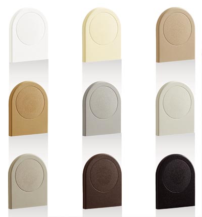 Hunter Douglas Designer Roller Shade bracket colors Irvine