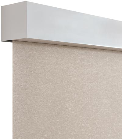 Hunter Douglas Designer Roller Shade top treatment - Pocket Irvine