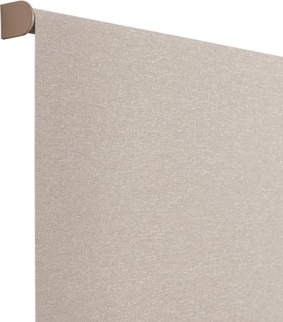 Hunter Douglas Designer Roller Shade top treatment - reverse roll standard Irvine