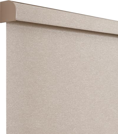 Hunter Douglas Designer Roller Shade top treatment - Small Round Cassette Irvine