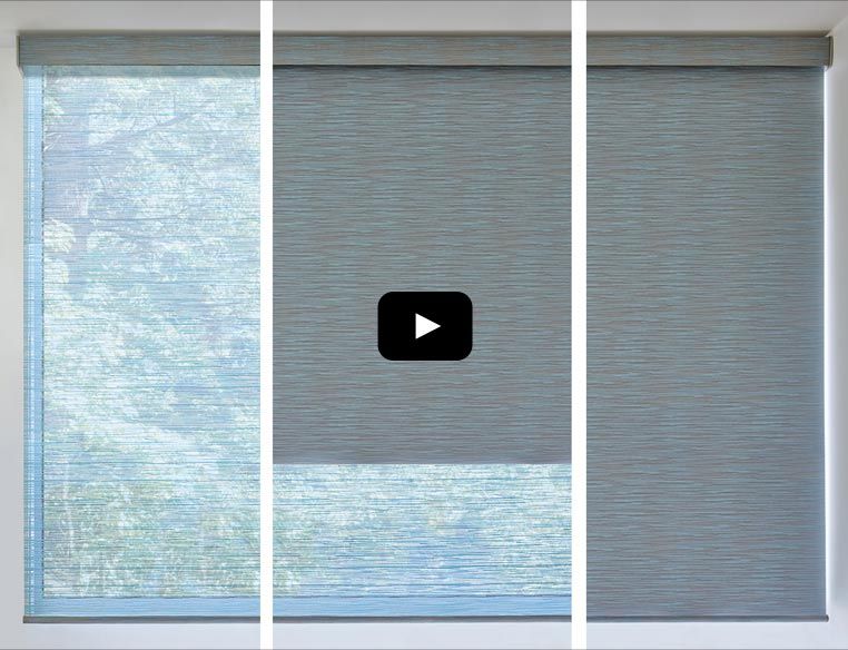 Hunter Douglas Designer Roller Shades Dual Shade Duolite Video
