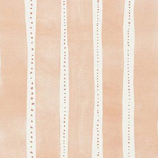 Hunter Douglas Design Studio Roller Shade - Dotted Stripe Peach Irvine
