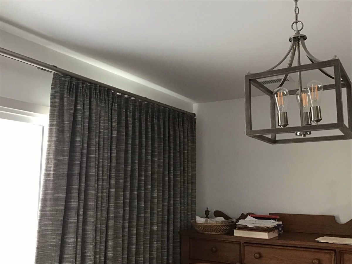 blackout curtains in bedroom