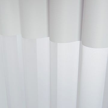 Hunter Douglas Luminette Privacy Sheers Fabric: Originale, Color: Radiant White