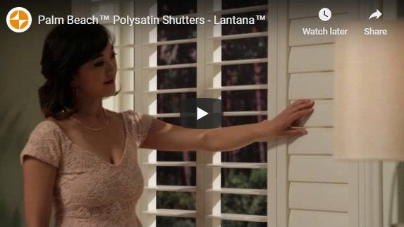 Hunter Douglas Motorized Shutters Video Irvine