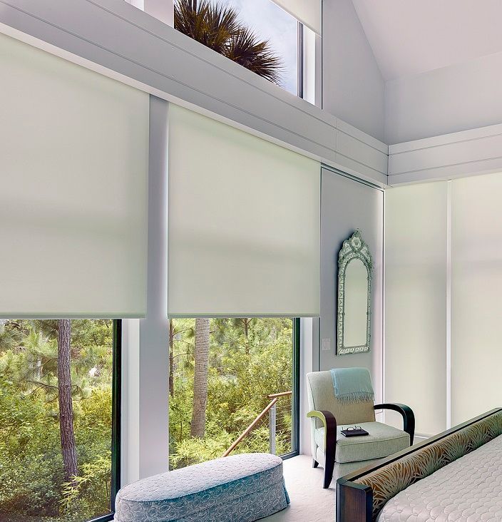 Lutron Motorized Shades in Irvine