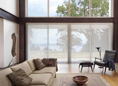 Luminette Privacy Sheers - Modern Living Room - Hunter Douglas Irvine