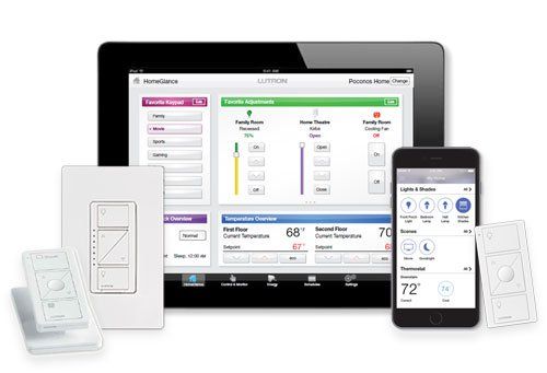 Lutron ways to operate motorized shades Lutron Motorized Treatment Operation - Tablet, Phone, Remote, Wall Switch