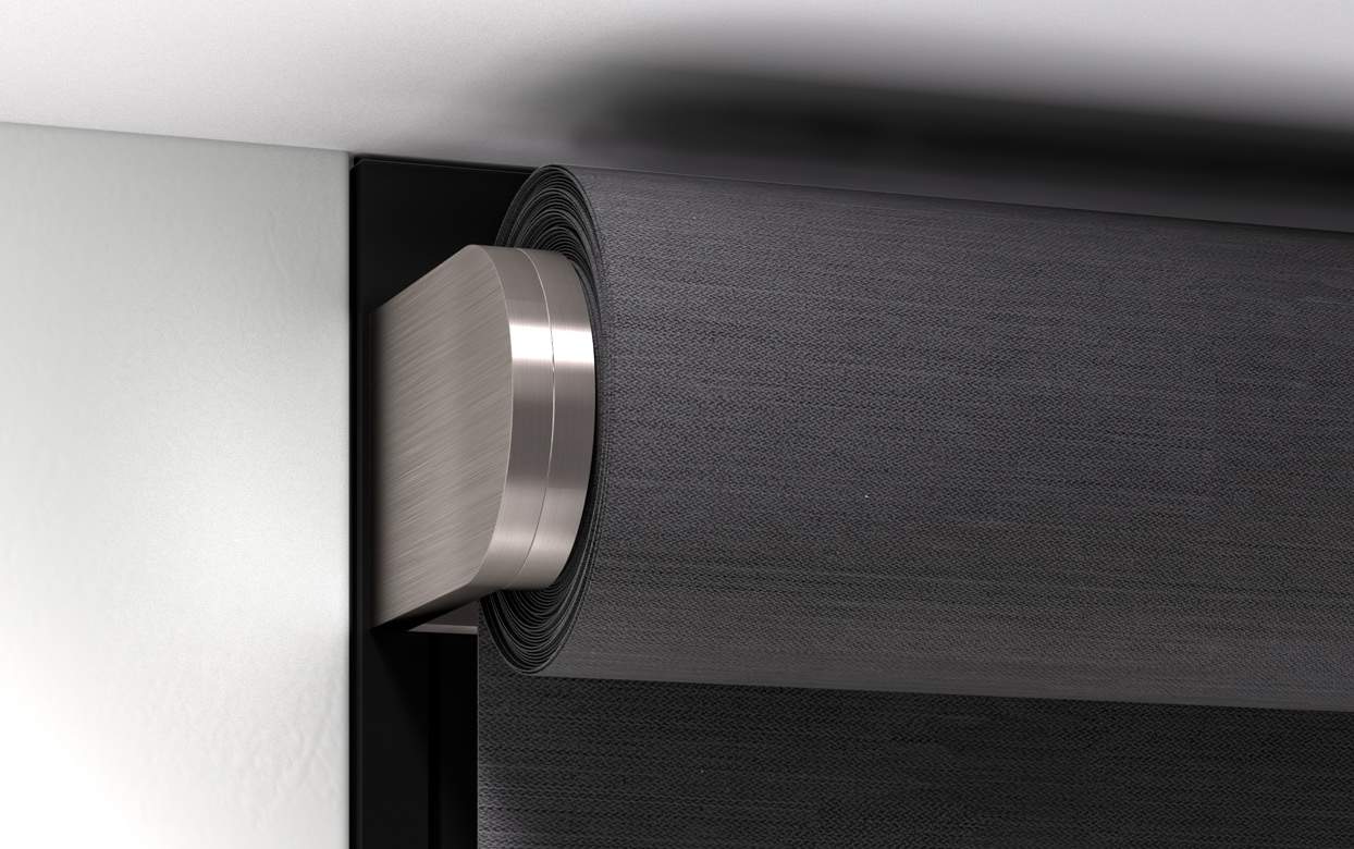 Lutron palladiom roller shade wired