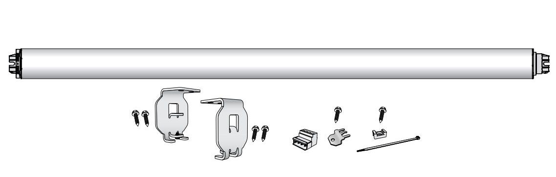 Lutron Sivoia QS Roman Shade1 64 Fabrication Kit