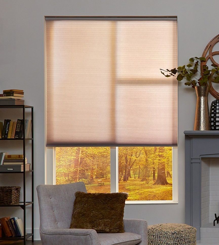 Lutron Sivoia QS Triathlon Battery Honeycomb Shades