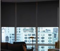 Lutron Sivoia QS Roller Shades Blackout