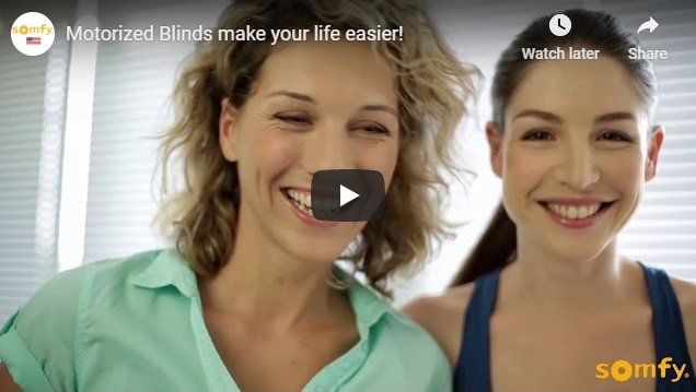 Somfy Motorized Blinds Video Irvine