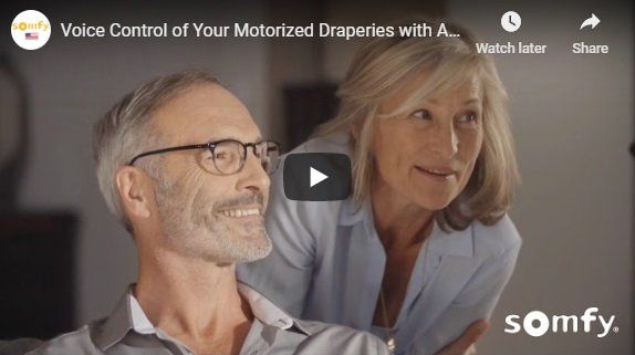 Somfy Motorized Drapery Video Irvine